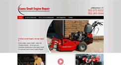 Desktop Screenshot of evanssmallenginerepairky.com